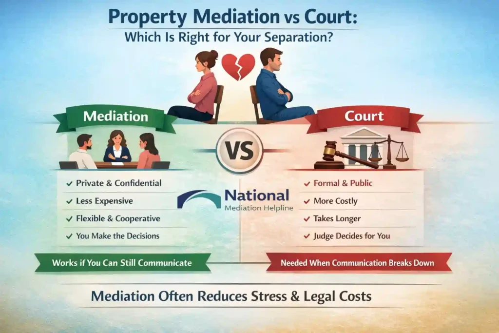 Property Mediation vs Court: Which Is Right for Your Separation Wokingham?